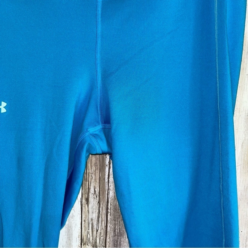 Under Armor Blue Compression Leggings - Picture 3 of 6